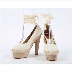 Gorgeous Christian Louboutin Espadrilles